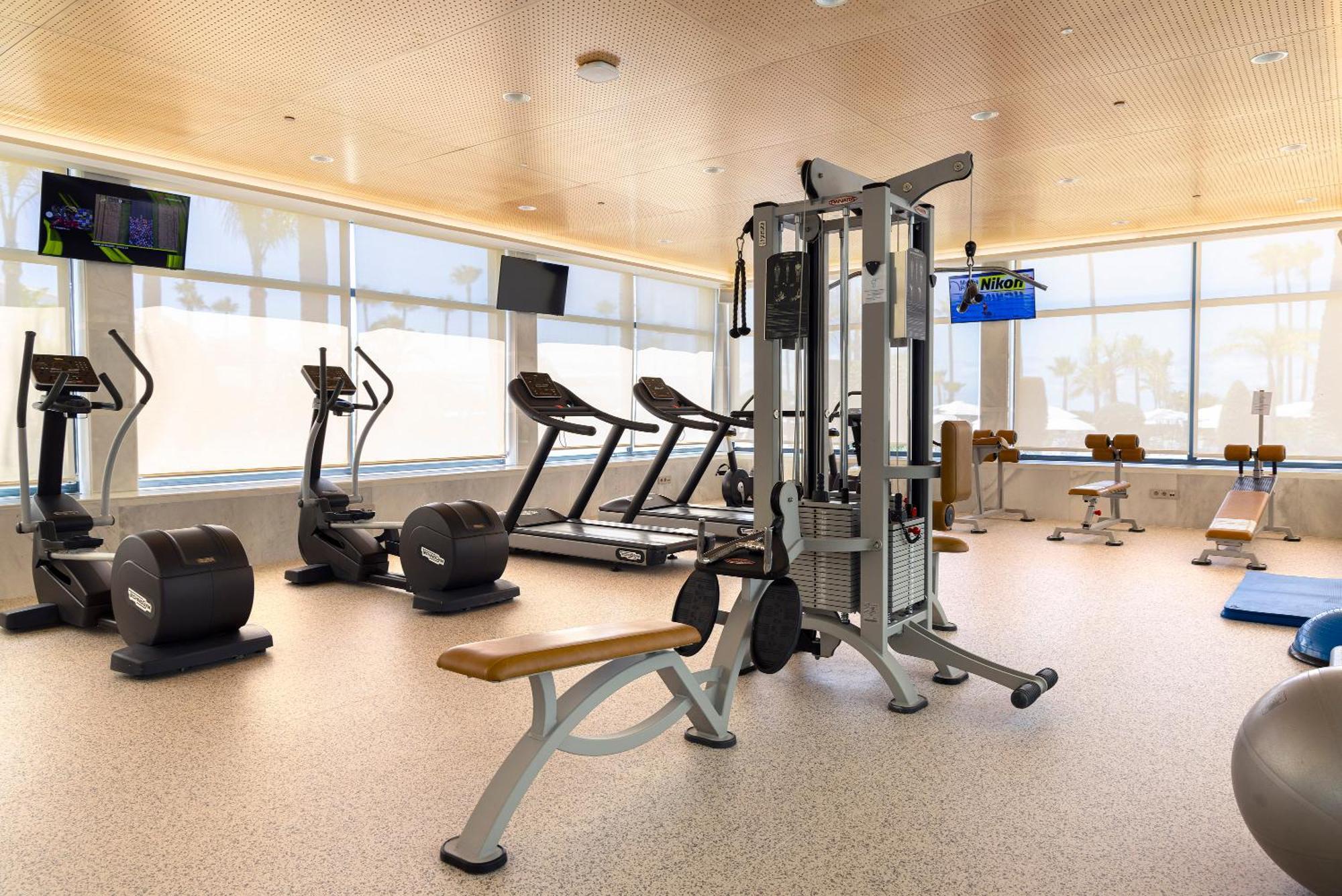 Hipotels Barrosa Palace & Spa Chiclana de la Frontera Eksteriør bilde A gym